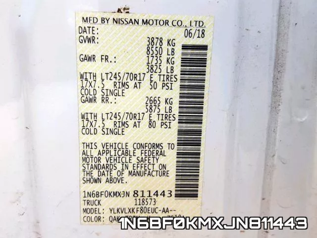 1N6BF0KMXJN811443 фото 2