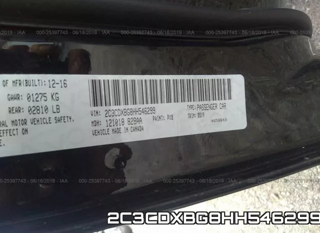 2C3CDXBG8HH546299 фото 10