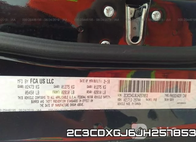 2C3CDXGJ6JH257853 фото 10