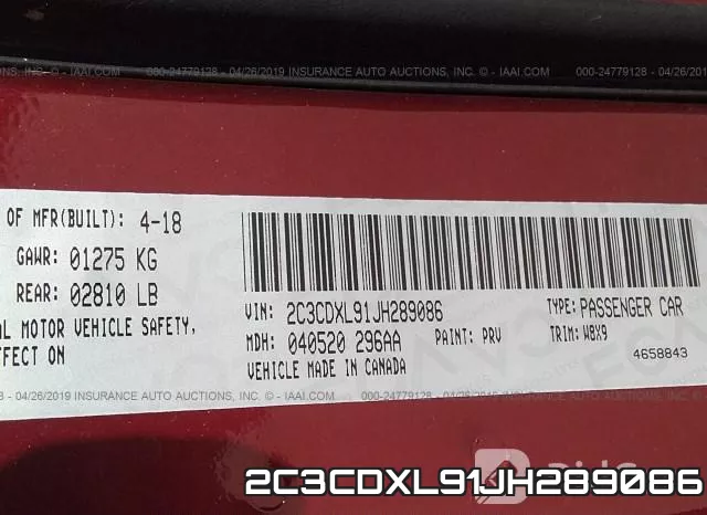 2C3CDXL91JH289086 фото 10