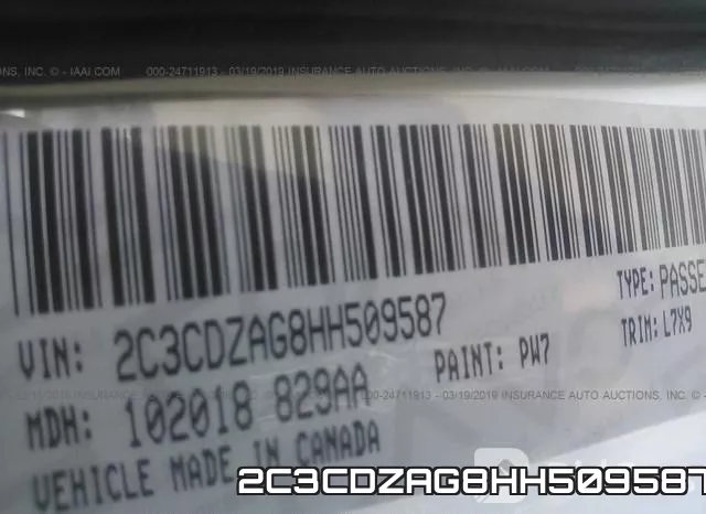 2C3CDZAG8HH509587 фото 10