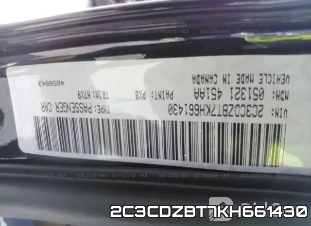 2C3CDZBT7KH661430 фото 10