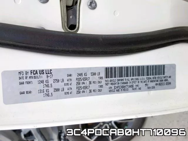 3C4PDCAB0HT710096 фото 2