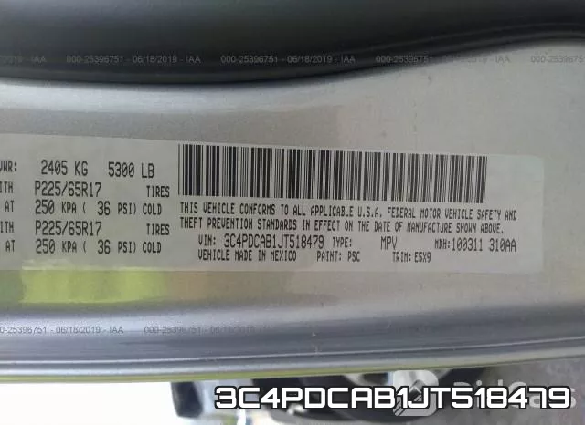 3C4PDCAB1JT518479 фото 10