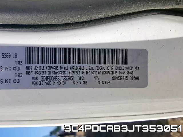 3C4PDCAB3JT353051 фото 2