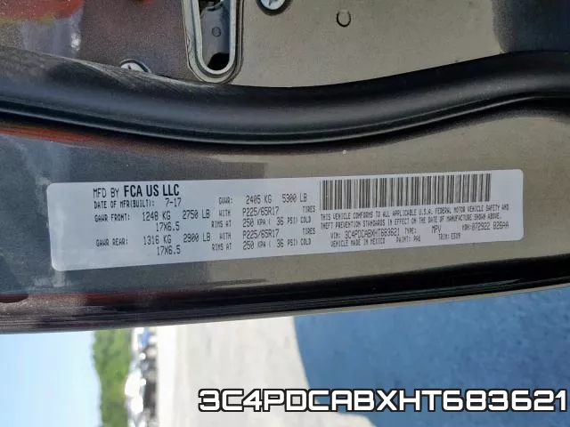 3C4PDCABXHT683621 фото 2