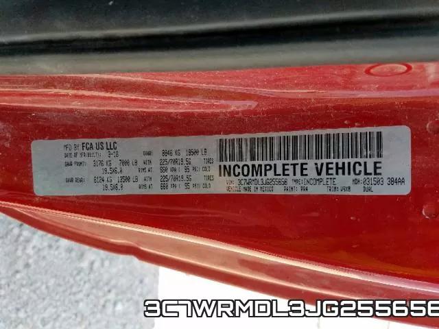 3C7WRMDL3JG255656 фото 2