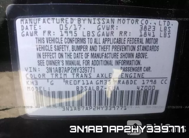 3N1AB7AP2HY339771 фото 10