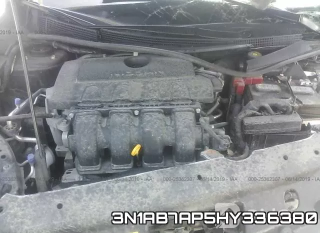 3N1AB7AP5HY336380 фото 2