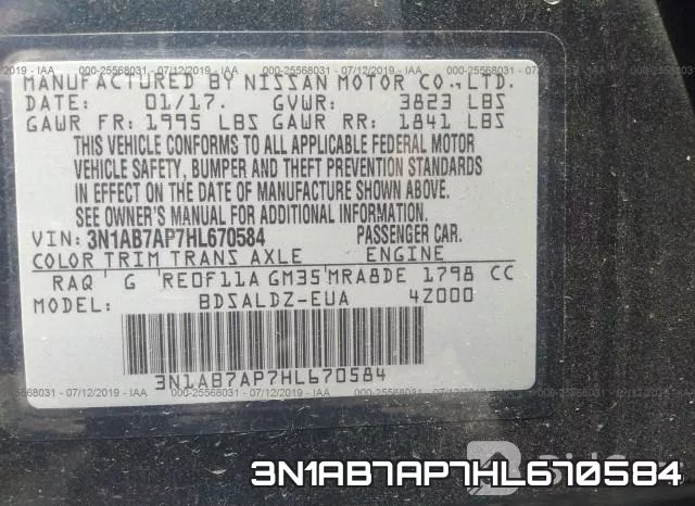 3N1AB7AP7HL670584 фото 10