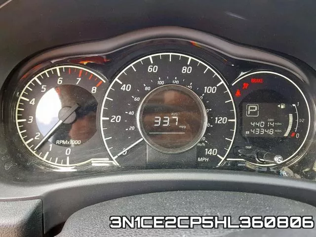 3N1CE2CP5HL360806 фото 9