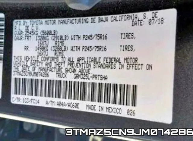 3TMAZ5CN9JM074286 фото 2