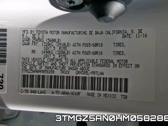 3TMGZ5AN0HM058288 фото 2