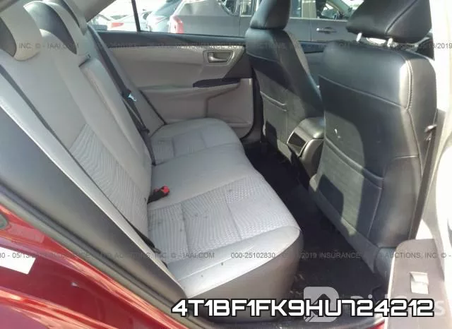4T1BF1FK9HU724212 фото 9