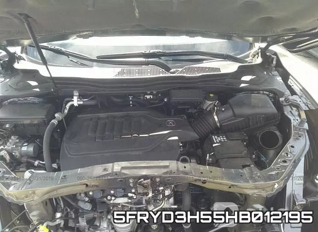 5FRYD3H55HB012195 фото 2