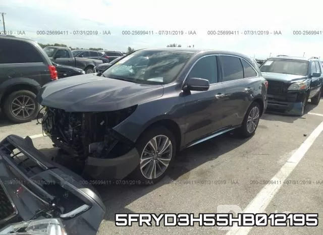 5FRYD3H55HB012195 фото 3