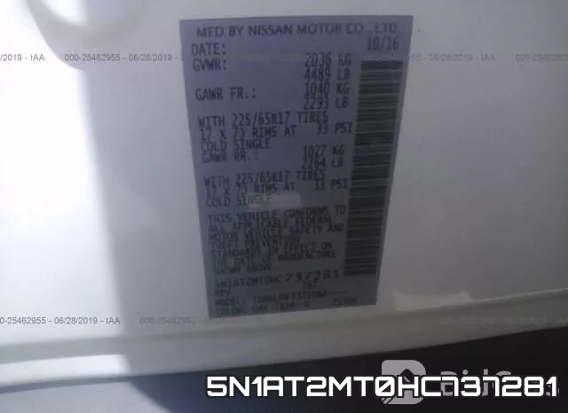 5N1AT2MT0HC737281 фото 10