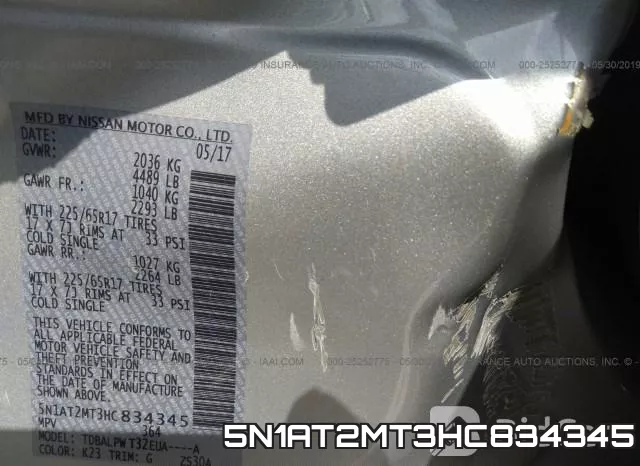 5N1AT2MT3HC834345 фото 10