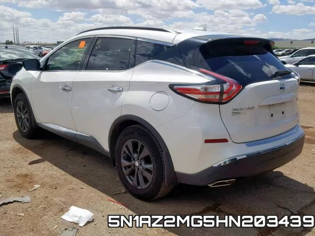 5N1AZ2MG5HN203439 фото 4