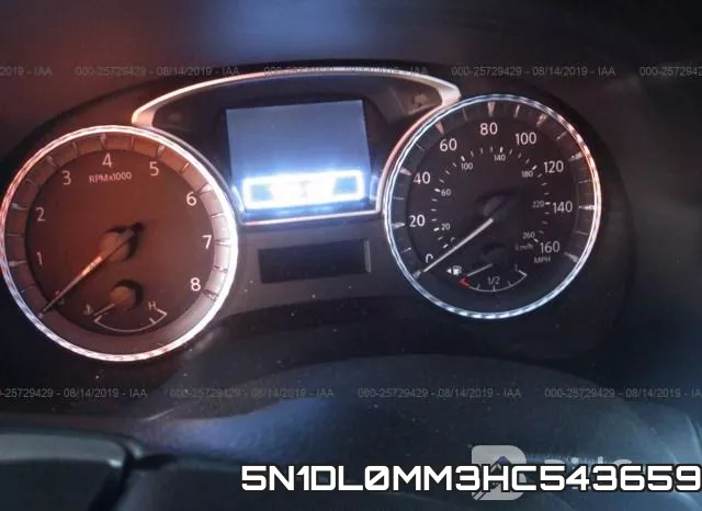 5N1DL0MM3HC543659 фото 8