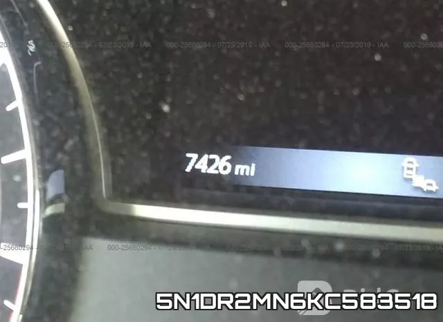 5N1DR2MN6KC583518 фото 8