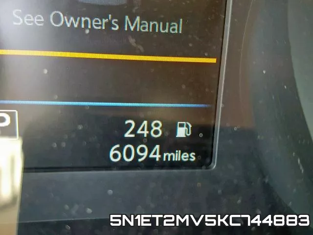 5N1ET2MV5KC744883 фото 9