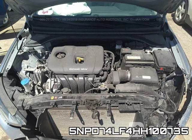 5NPD74LF4HH100735 фото 2