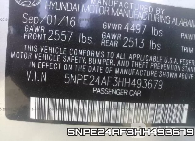 5NPE24AF3HH493679 фото 10