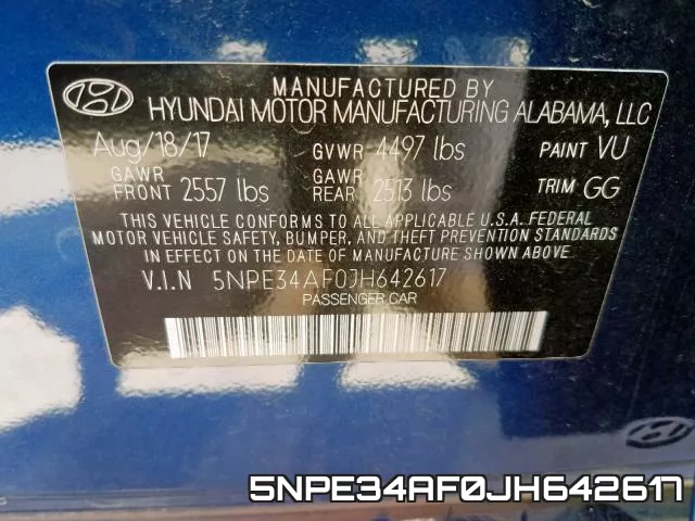 5NPE34AF0JH642617 фото 2