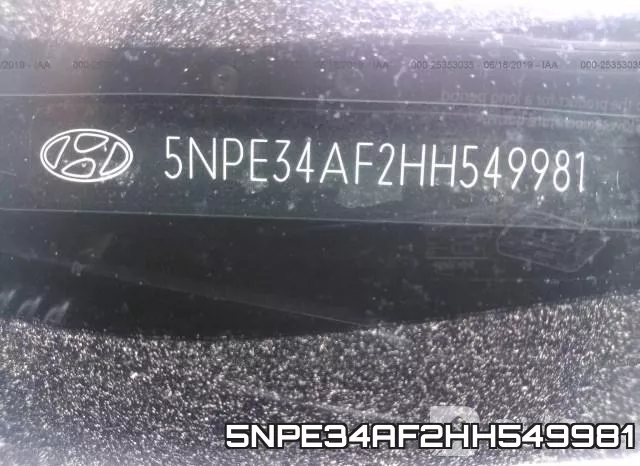 5NPE34AF2HH549981 фото 10