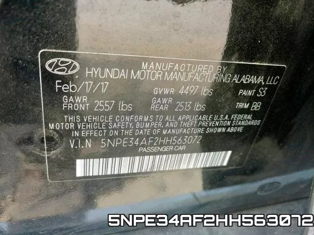 5NPE34AF2HH563072 фото 2
