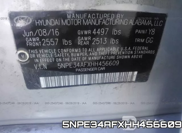 5NPE34AFXHH456609 фото 10