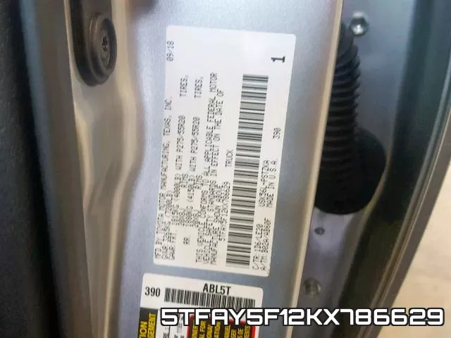 5TFAY5F12KX786629 фото 2