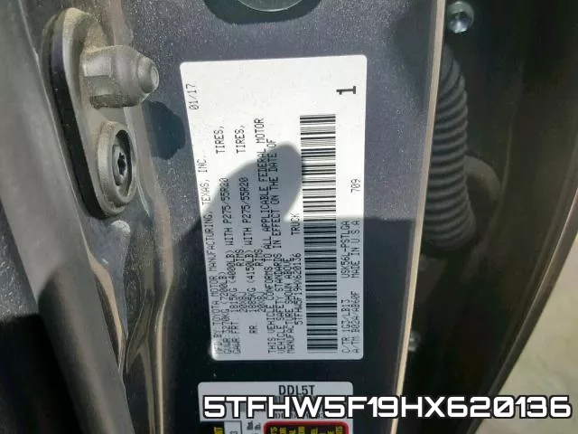 5TFHW5F19HX620136 фото 2