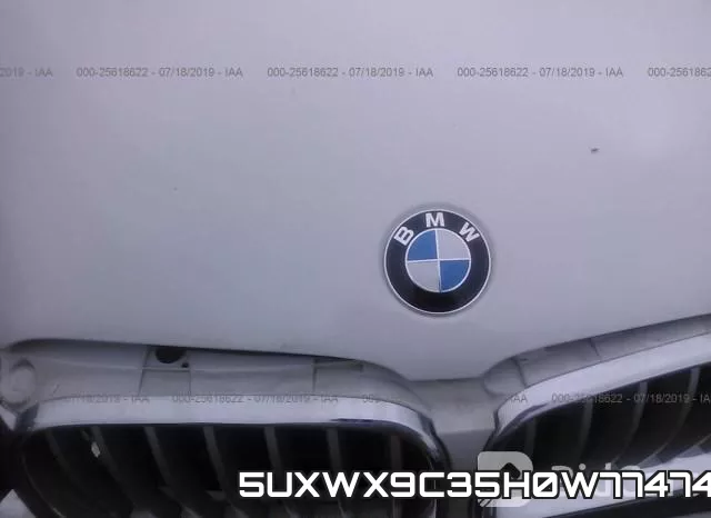 5UXWX9C35H0W77474 фото 2