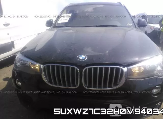 5UXWZ7C32H0V94034 фото 7