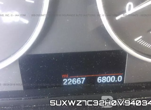 5UXWZ7C32H0V94034 фото 8