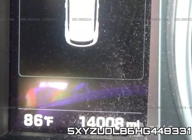 5XYZUDLB6HG448331 фото 8