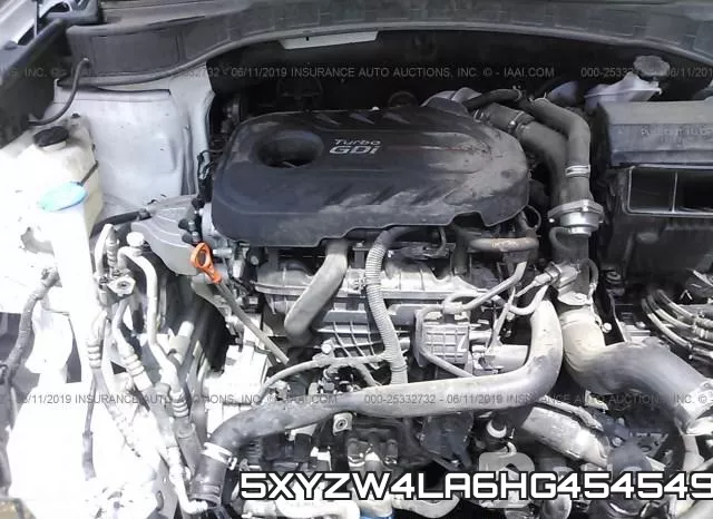 5XYZW4LA6HG454549 фото 2