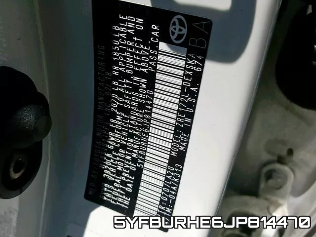 5YFBURHE6JP814470 фото 2