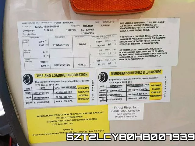 5ZT2LCYB0HB007939 фото 2