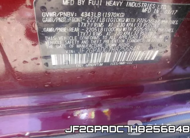JF2GPADC7H8256848 фото 10