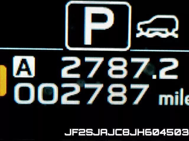 JF2SJAJC8JH604503 фото 9