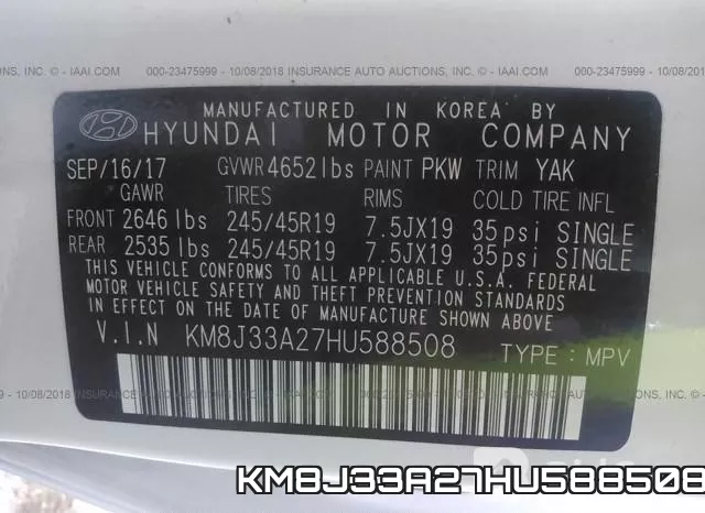 KM8J33A27HU588508 фото 10