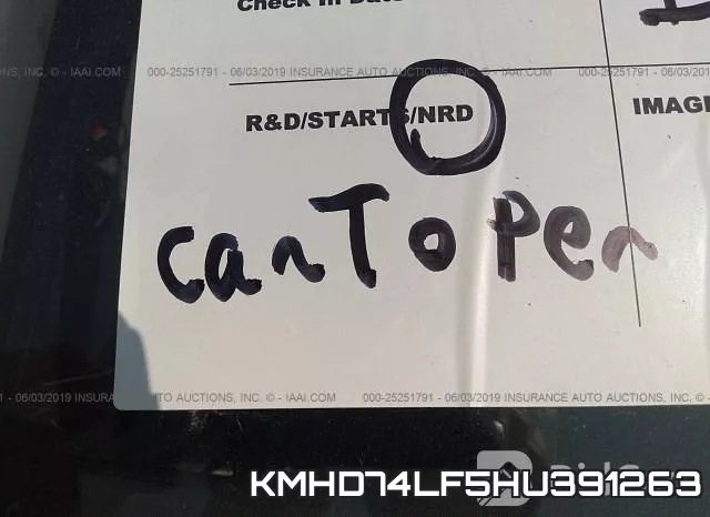 KMHD74LF5HU391263 фото 2