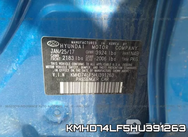 KMHD74LF5HU391263 фото 10