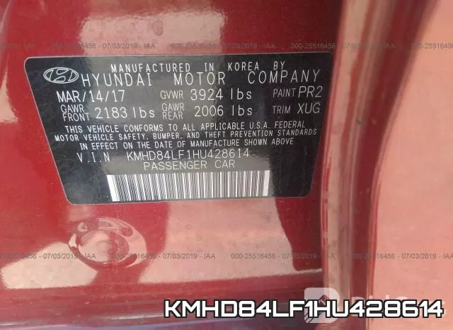 KMHD84LF1HU428614 фото 10