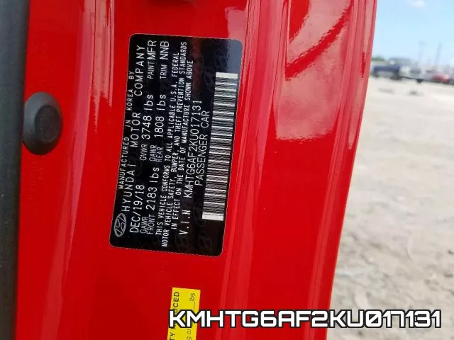 KMHTG6AF2KU017131 фото 2