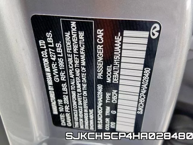 SJKCH5CP4HA028480 фото 2