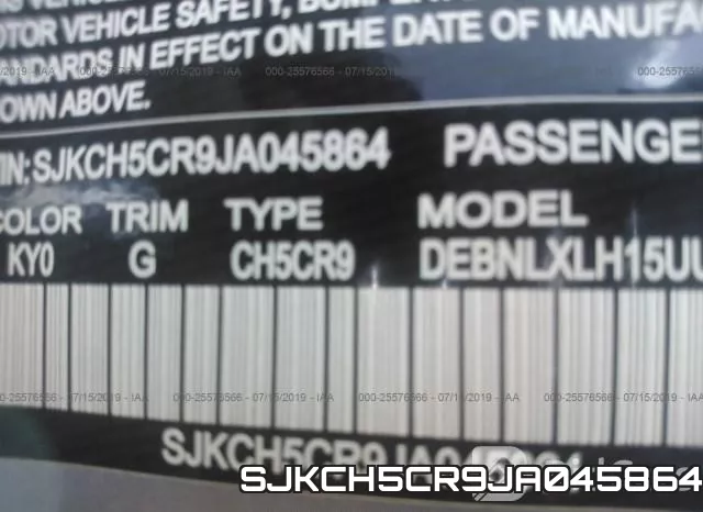 SJKCH5CR9JA045864 фото 10